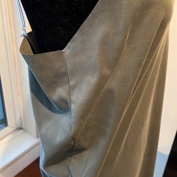 Slip Dress in Hunter Green - Picture 4 of 7